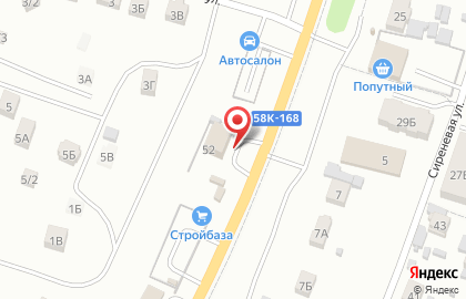 Автомойка в Пензе на карте