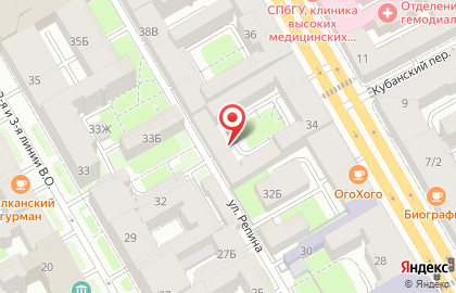 Refresh Clinic в Санкт-Петербурге на карте