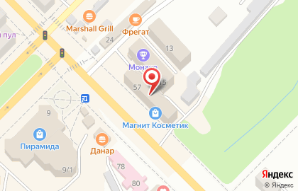 Торговый дом Стройбат в Кирово-Чепецке на карте