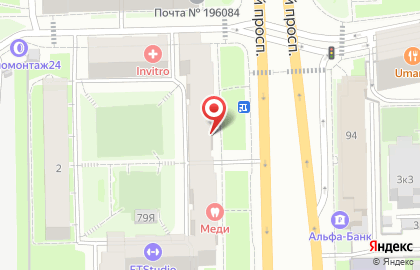 Интерьерный салон Дилижанс на Московском проспекте на карте