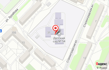 Детский сад №54, г. Ангарск на карте