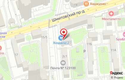 Магазин хозяйственных товаров Хоздвор 2 на карте