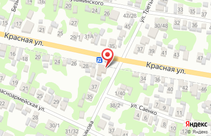 Фирменный магазин пива Хадыжи Плюс на улице Третьякова на карте