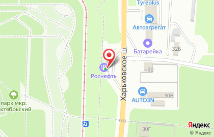 Роснефть в Ростове-на-Дону на карте