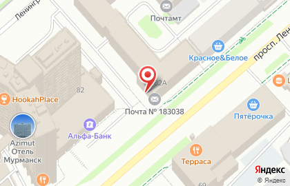 Банкомат Связь-Банк на проспекте Ленина на карте