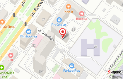 Магазин корейских автозапчастей в Новосибирске на карте