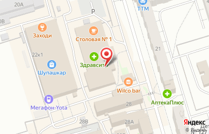 Ольдеевский на карте