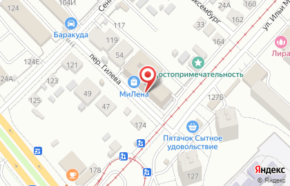 Ателье-магазин МиЛена в Барнауле на карте