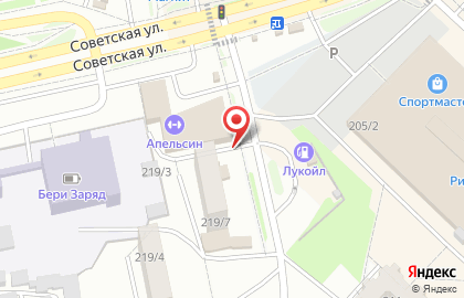 АЗС в Бийске на карте