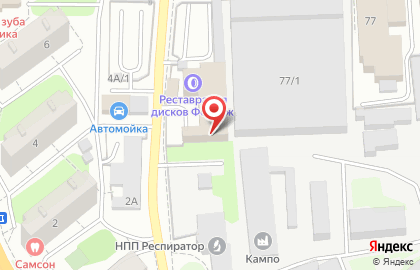 Караоке-клуб Fabrika на карте
