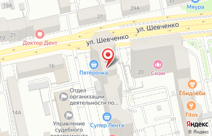 Юридическая компания Дозор в Кировском районе на карте