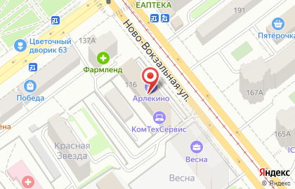 Стоматология Медикус на Ново-Вокзальной улице на карте