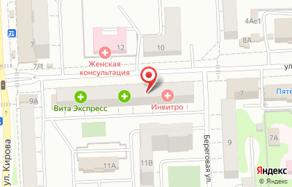 Магазин Рыбное место в Калининском районе на карте