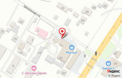 Киоск по продаже деревенского молока в Октябрьском районе на карте