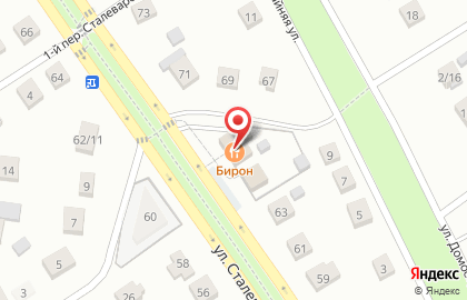 Пивной бар Бирон на карте