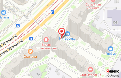 Пекарня Такие пироги на улице Баки Урманче на карте