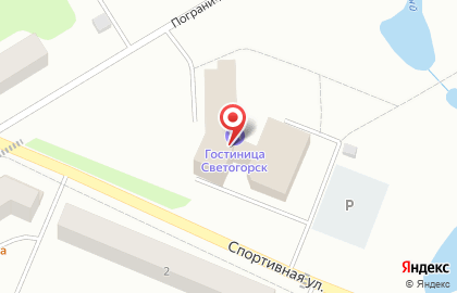 Гостиница Светогорск на карте