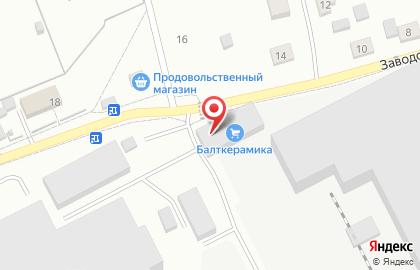 Банкомат Банк Санкт-Петербург на Заводской улице на карте