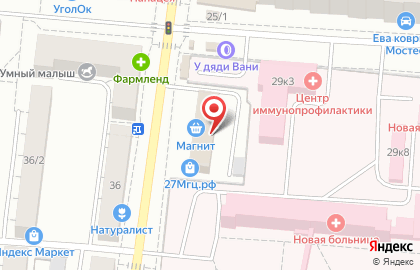 LensGo.ru на площади 1905 года на карте