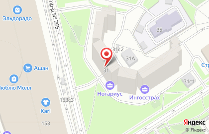 Страховая компания Ресо-Гарантия в Москве на карте