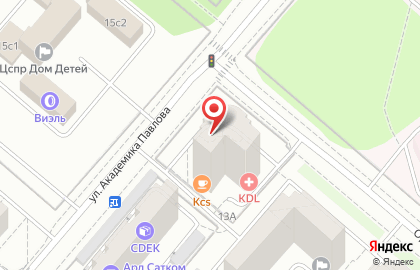 KDL на Оршанской улице на карте