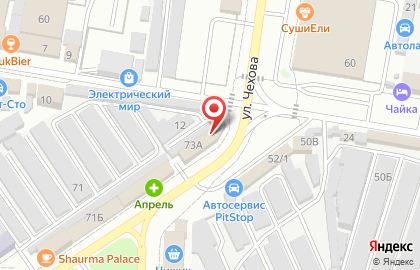 Магазин автозапчастей Газель в Краснодаре на карте