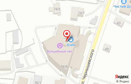 Фирменный магазин Garmin на улице Чернышевского на карте