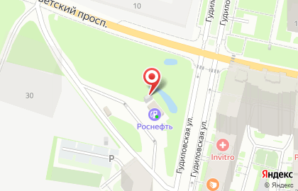 Шиномонтажная мастерская на Советском проспекте на карте