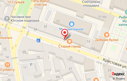 Салон связи Билайн на Крестовой улице на карте