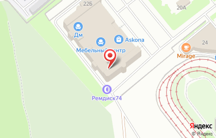 Дом кафеля в Мебельном центре на Чичерина на карте