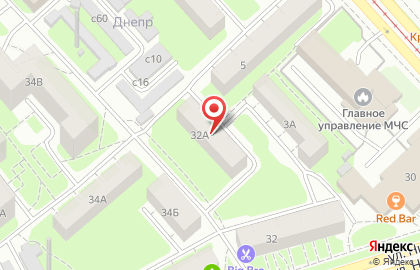 Золотой компас на улице Николаева на карте