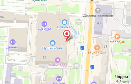 Фирменный магазин Samsung на улице Ленина на карте
