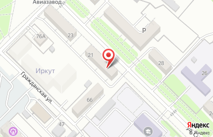 Совкомбанк в Иркутске на карте