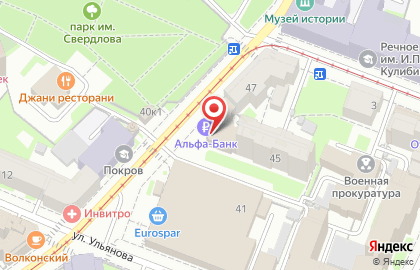 Альфа-Банк в Нижнем Новгороде на карте