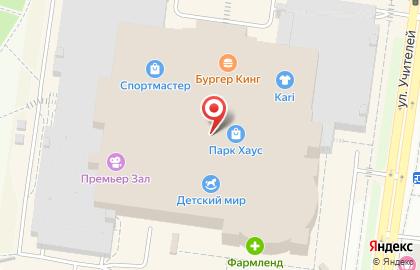 Ресторан быстрого питания KFC на улице Сулимова на карте