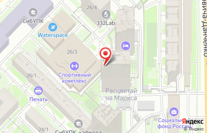 Школа танцев Bolero на улице Карла Маркса на карте