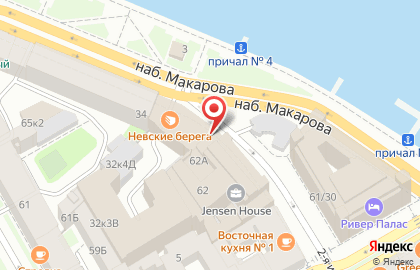 Банкомат Газпромбанк на метро Василеостровская на карте