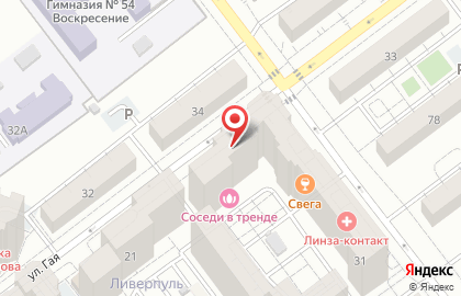 Букетон на карте
