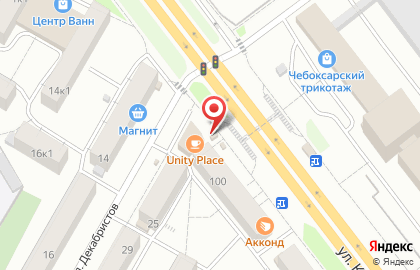 Магазин РыбаПлюс в Чебоксарах на карте