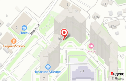 Новое Мурино, ЗАО ЦДС на Новой улице на карте