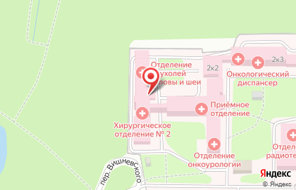 Магазин продуктов на улице Вишневского на карте