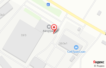 Грузовой автосервис Автотрак на Толмачёвской улице на карте