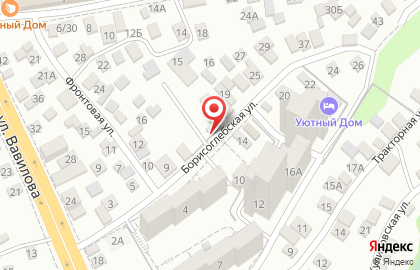 Айс сервис на Борисоглебской улице на карте