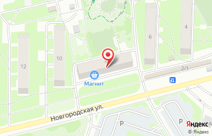Салон-парикмахерская Девчата на Новгородской улице на карте