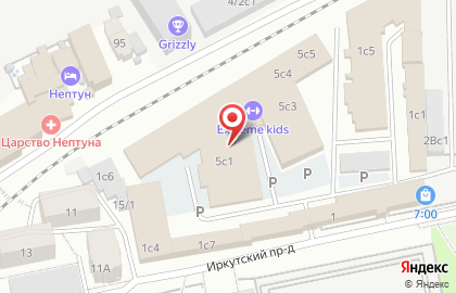 Булочка на Иркутском тракте на карте