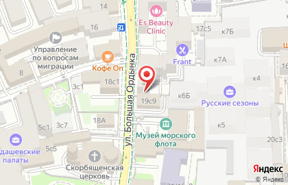 Отп Банк ОАО Отделение Ордынка на карте