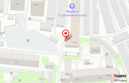 Продуктовый магазин Мартин на улице Клары Цеткин на карте
