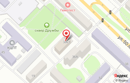 Гражданская коллегия, Ленинский районный суд г. Тюмени на карте