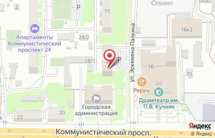 Управление по обеспечению деятельности государственных учреждений в области культуры на карте