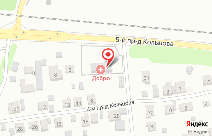 Пансионат для пожилых людей Добро на карте